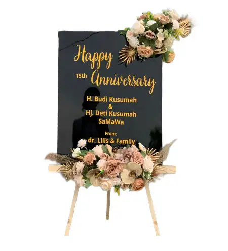 Papan Bunga Akrilik Jingglong